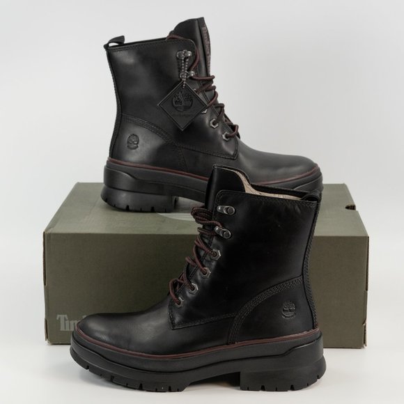 Timberland Women's Malynn EK+ Waterproof Mid Boot 'Black Full Grain' size 6 - 10 - Picture 9 of 11